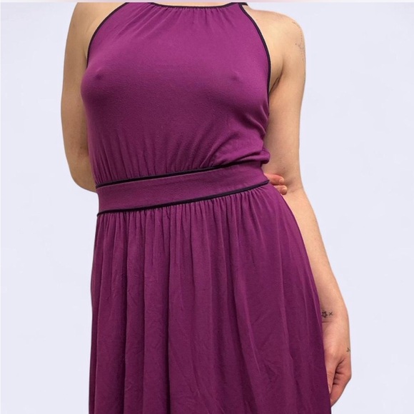 Juicy Couture Dresses & Skirts - Juicy Couture Purple Halter Mini Dress with 'J' Zipper - Size S